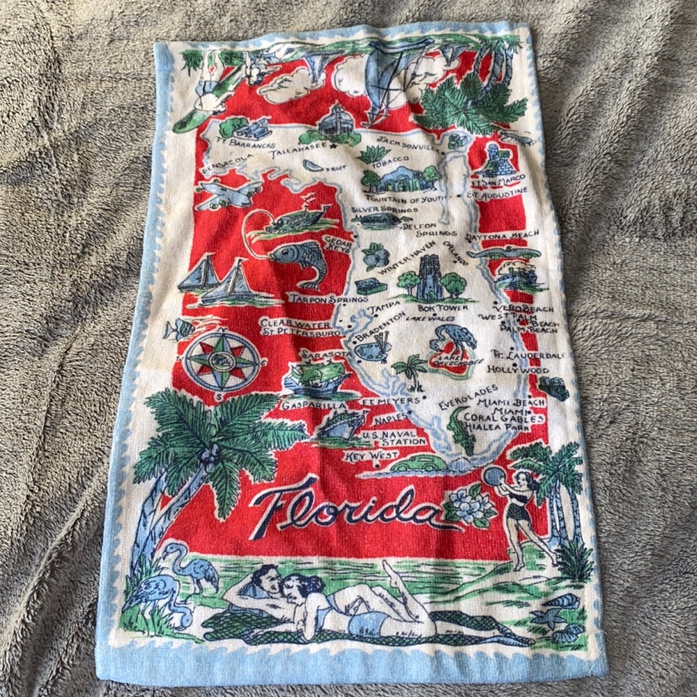 📍NWOT📍Florida Small Towel